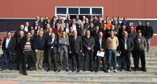 Foto de familia tras la II Asamblea de la Asociacin celebrada en Totana(Murcia)