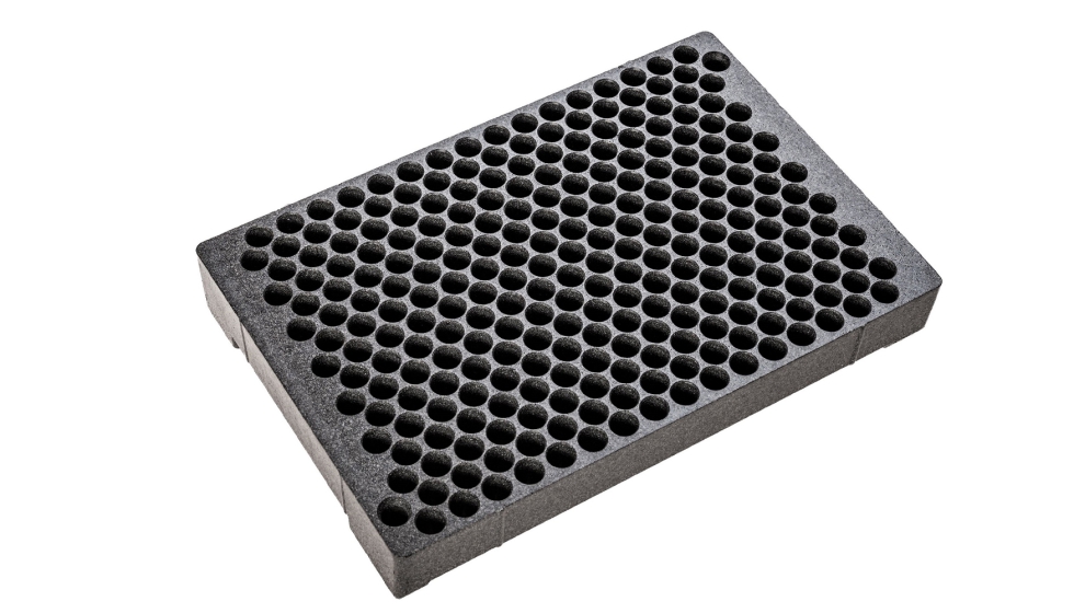 Bandejas de celdas basadas en espuma de part�culas SunForce