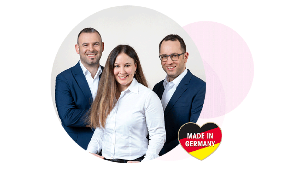 Carla y Christian Brunner, y Hannes Vogl, cuarta generaci�n de propietarios