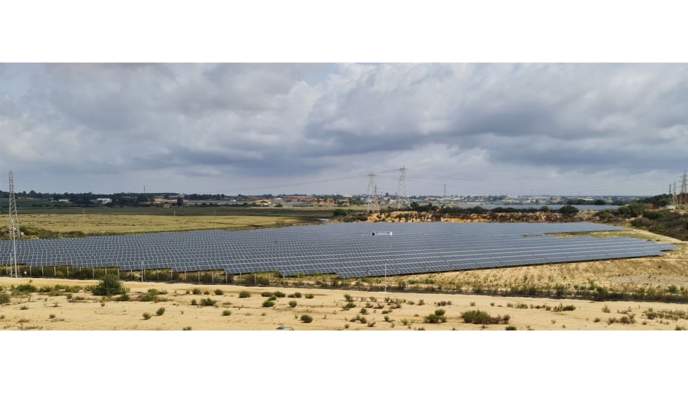 Planta fotovoltaica de Exolum en Huelva