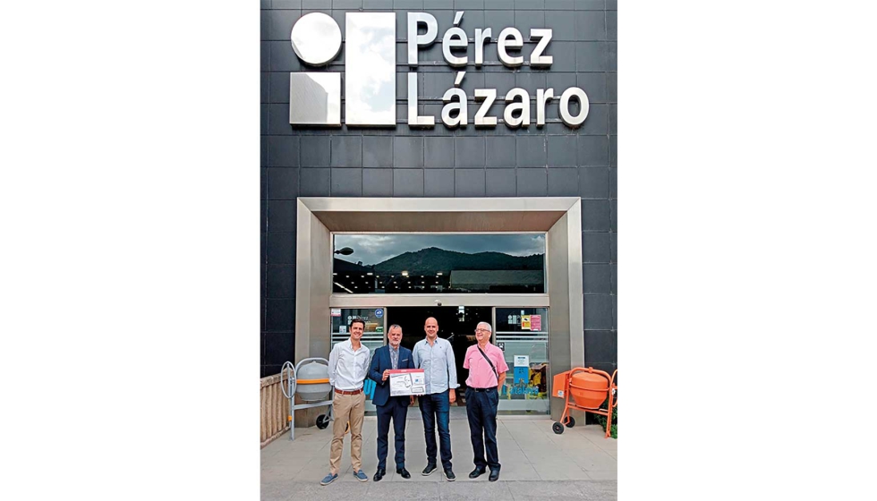 Entrega del reconocimiento Legado Zubizarreta en las instalaciones de Prez Lzaro-Recodul en Padul (Granada)...