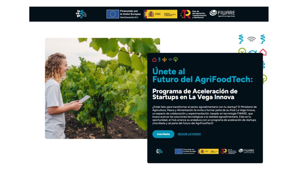 Foto de Nace La Vega Innova, un nuevo espacio para impulsar la innovación tecnológica en el sector agroalimentario