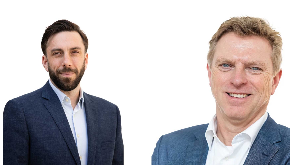 Tom Barker-Harrold (izquierda) y Jeroen Perquin (derecha) se incorporan a la estructura directiva de ISE