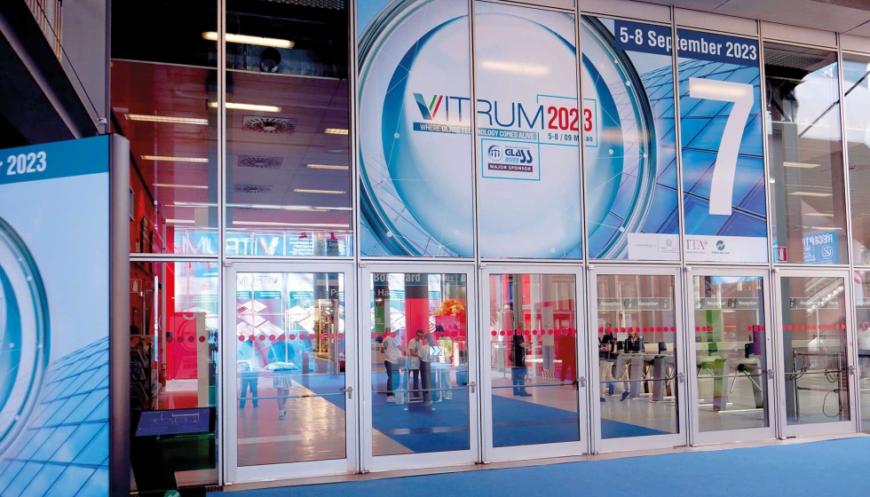 Vitrum 2023 se celebr en el pabelln 7 del recinto ferial de Milano Rho