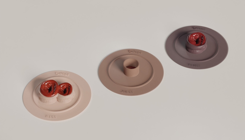 La solucin planteada por Odapt consiste en un disco diseado de manera personalizada y fabricado mediante 3D