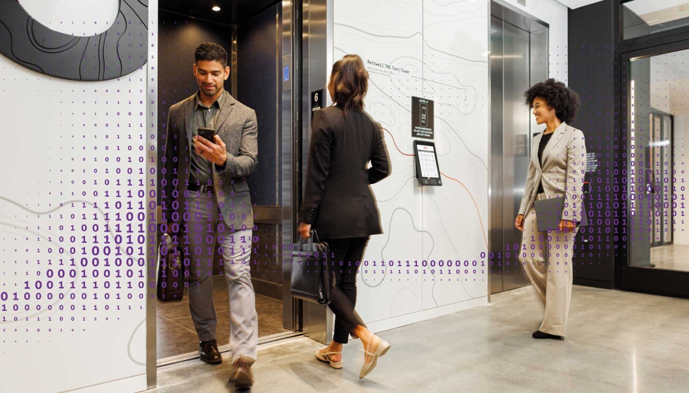 La personalizacin de la experiencia del usuario de ascensores se perfila como otra megatendencia. Imagen: TK Elevator...
