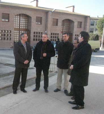 La visita del conseller sobre les inversions del Pla de l'Aigua a la provncia de Saragossa
