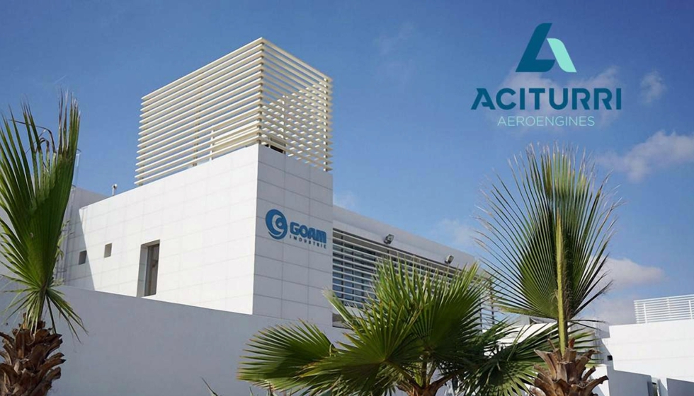 GOAM Industrie adoptar la marca Aciturri y sus servicios se comercializarn bajo la marca Aciturri Aeroengines