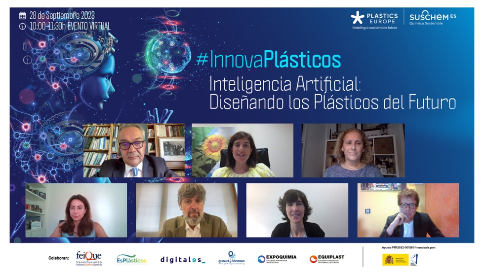 Vctor Calvo-Sotelo, director general de DIGITALES, Alicia Martn, directora general de Plastics Europe en la regin ibrica; Adriana Orejas...