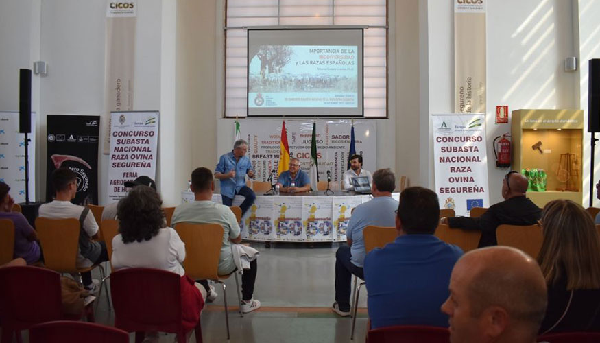 Un instante de las Jornadas T�cnicas de la Raza Segure�a