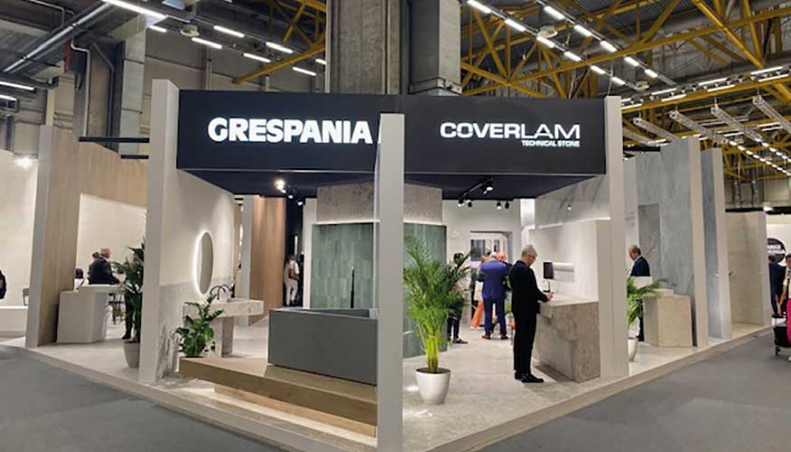 Grespania ofrece nuevos acabados y matices que van a revolucionar los espacios interiores. Foto: Enric Agero