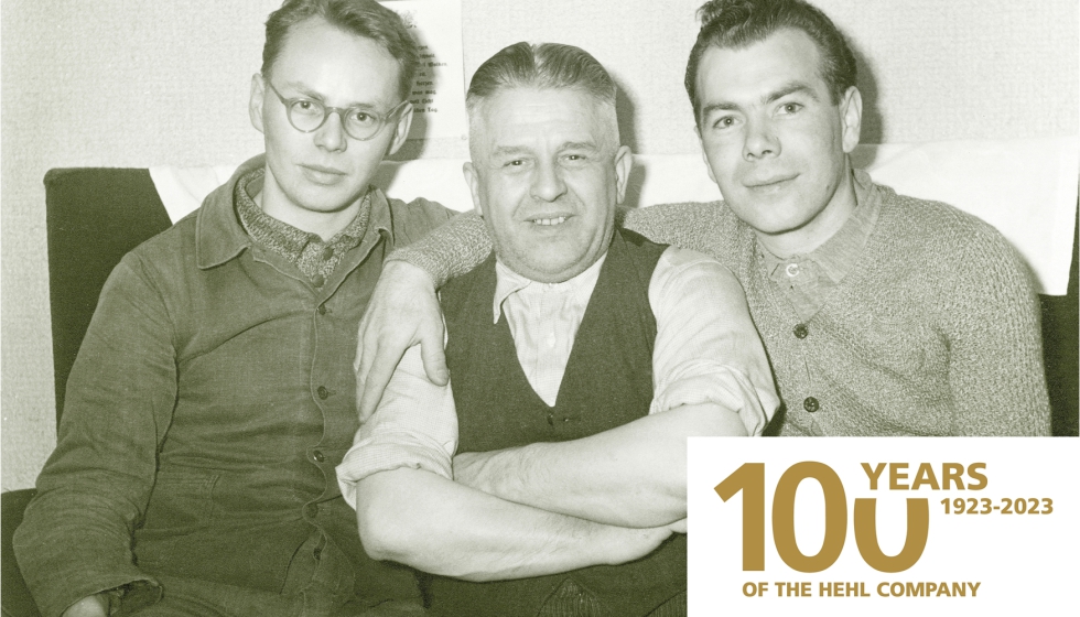 Eugen, Arthur y Karl Hehl, principios de los aos cincuenta