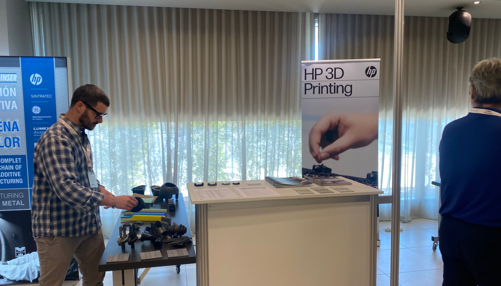 HP 3D Printing en la zona expositiva