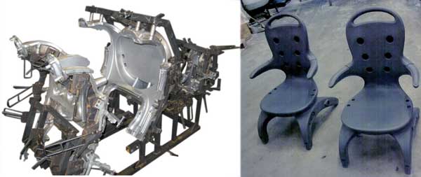 Parnerplast, Persico y Eker Design han trabajado conjuntamente en la fabricacin de la silla