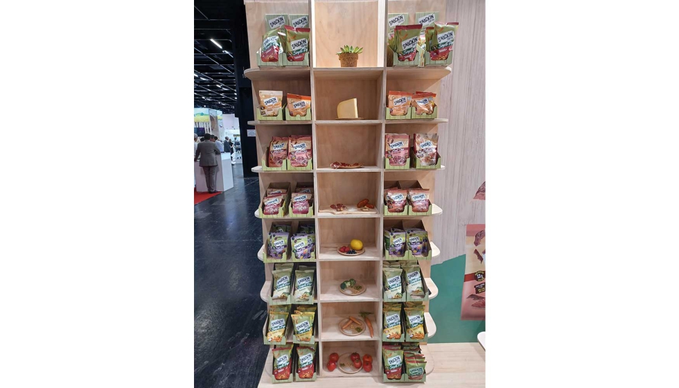 Las propuestas de snacks han sido distinguidas como productos ms innovadores en Anuga, un encuentro de referencia internacional...