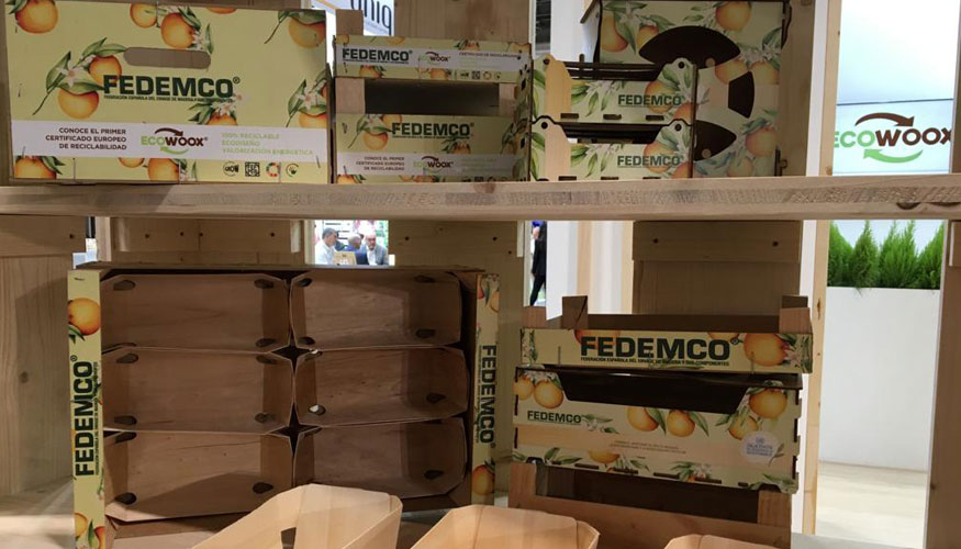 La marca de certificacin europea, exclusiva para los envases de madera, garantiza la total reciclabilidad de los envases de madera...
