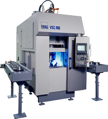 Photo 5: the VSC platform for the machining of parts to the combined plate