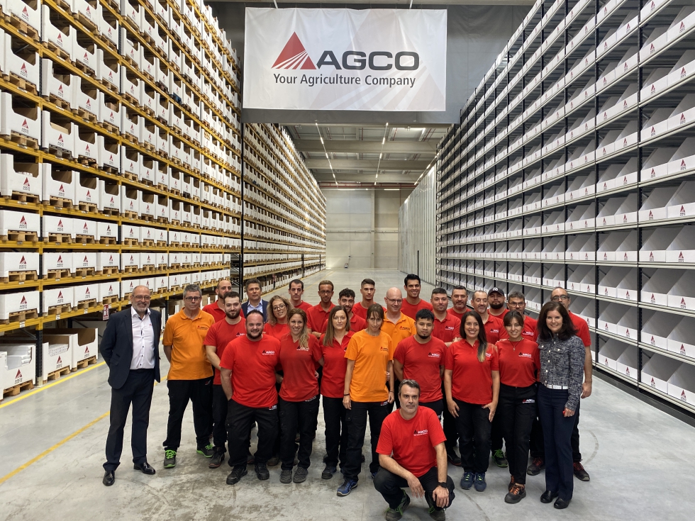 Equipo de AGCO Parts en Granollers
