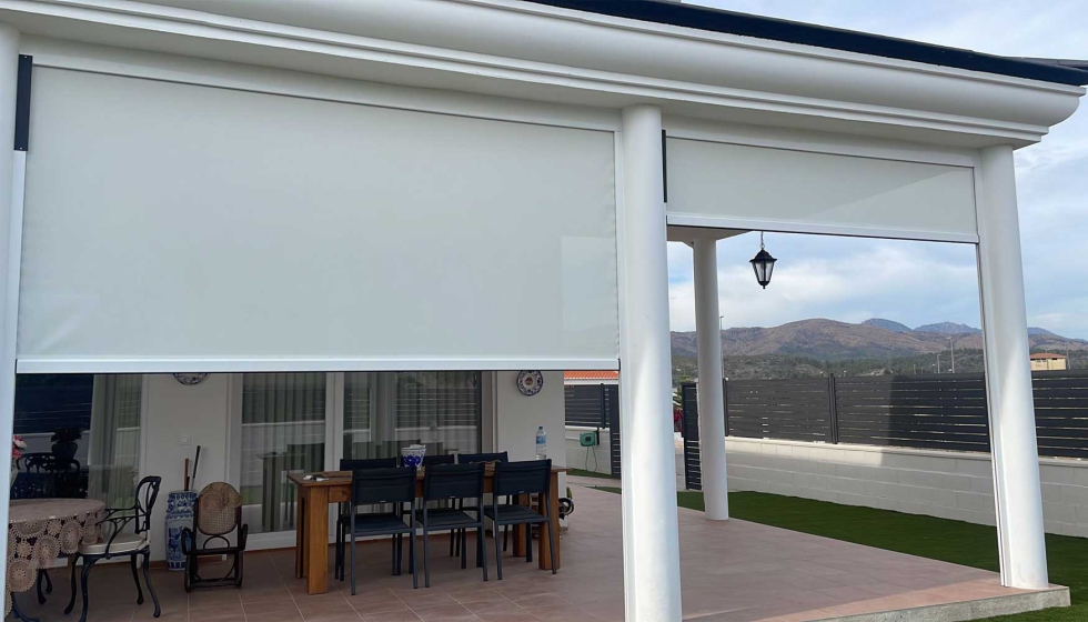 Estores exteriores: protección solar vertical para ventanas