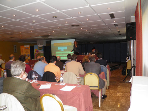 Dozens of farmers and owners of exploitation attended the Conference organised by Bayer CropScience