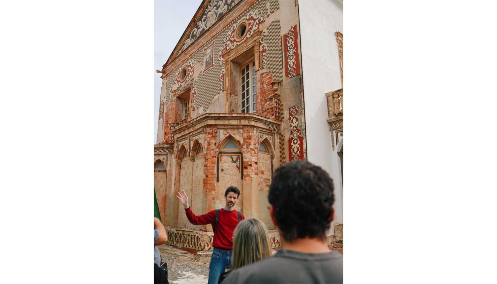 Palauet de Nolla en Meliana ha sido el edificio con m�s visitantes del festival de arquitectura. Foto: Nastassia Tarusava...