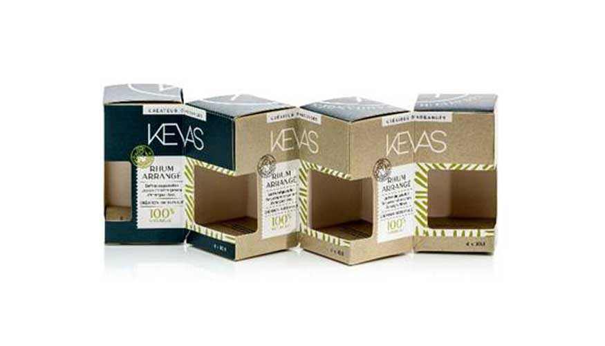 Food & Drink Virgin Fibre: Kevas - Rhum Arrang, de Posson Packaging