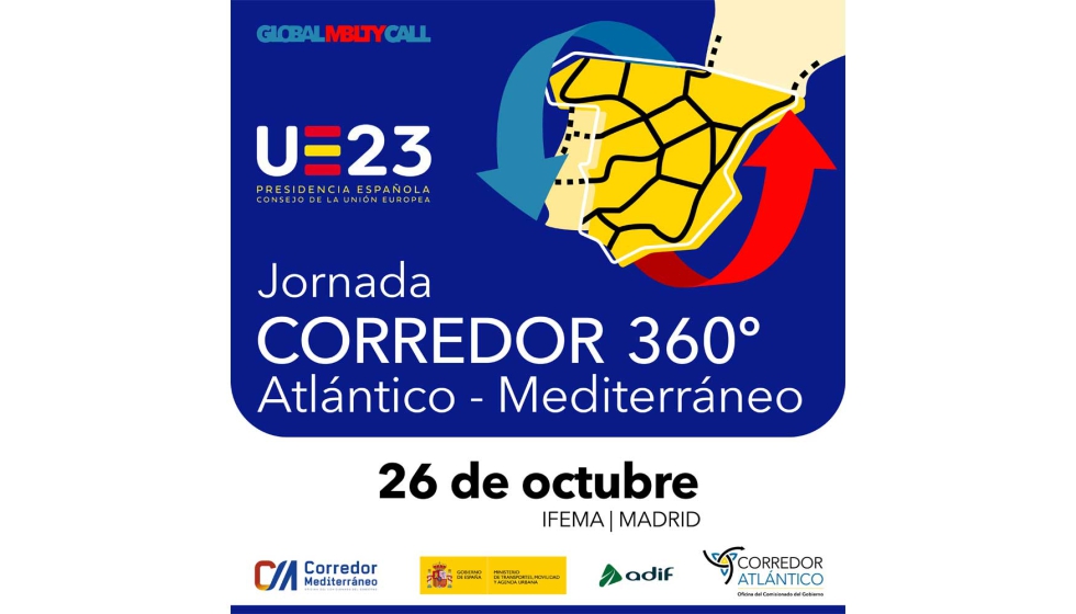 Fotografia de Corredor 360: Atlntico y Mediterrneo, una oportunidad para conocer ambos corredores multimodales en Global Mobility Call