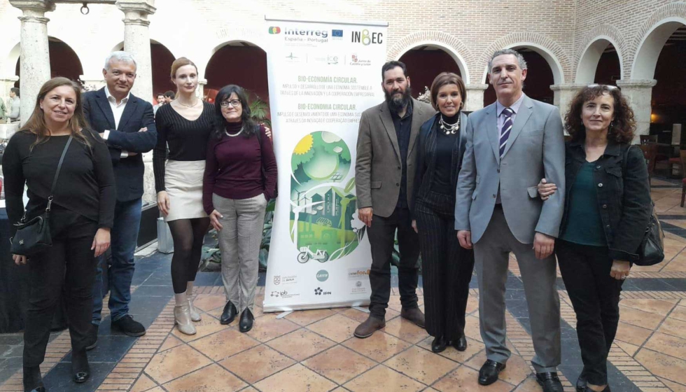 Figura 4. Foro internacional Fin de Proyecto INBEC celebrado en Valladolid