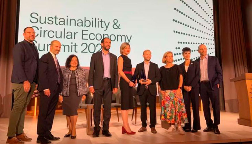 El premio fue entregado en la Cumbre 2023 sobre Sostenibilidad y Economa Circular en Washington