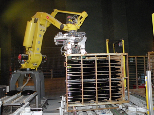 El robot de paletizacin aporta las ventajas de la tecnologa sin mermar valor al producto