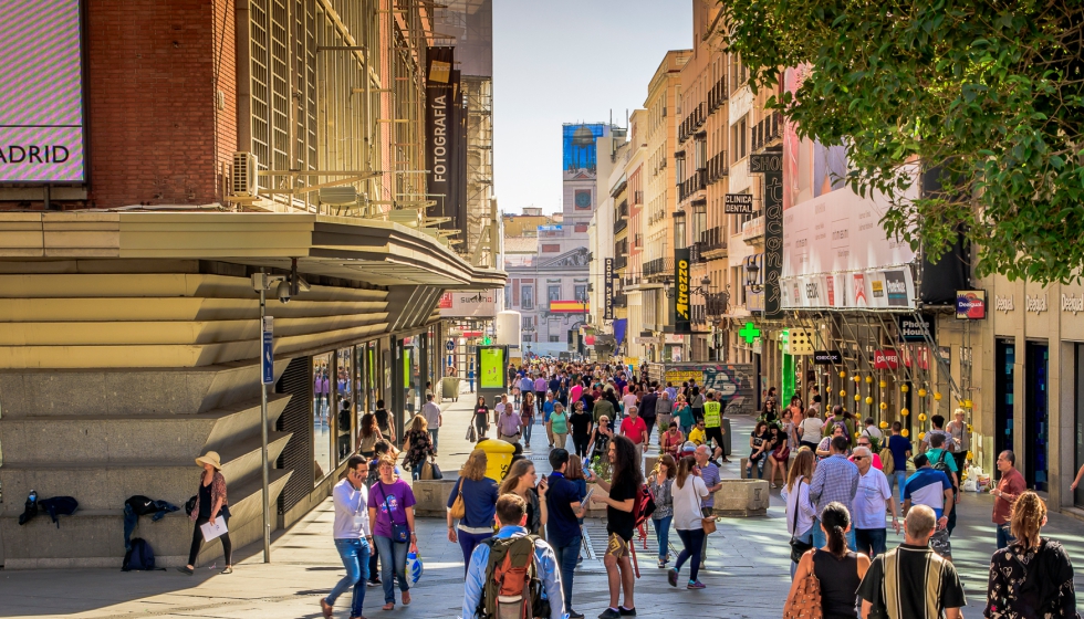 Atocha, Preciados y Gran Va son las calles ms comerciales del momento