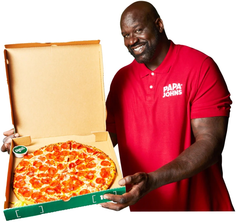 Shaq-a-Roni, la pizza solidaria de Papa Johns y Shaquille O'Neal, llega ...