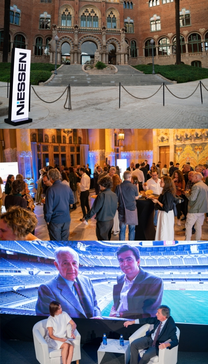 Im�genes del evento de Niessen celebrado en el Recinto Modernista de Sant Pau (Barcelona)