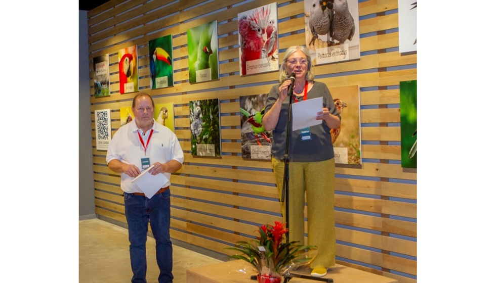 Xavier Viader, presidente de la Fundacin, y Teresa Masuet, vicepresidenta