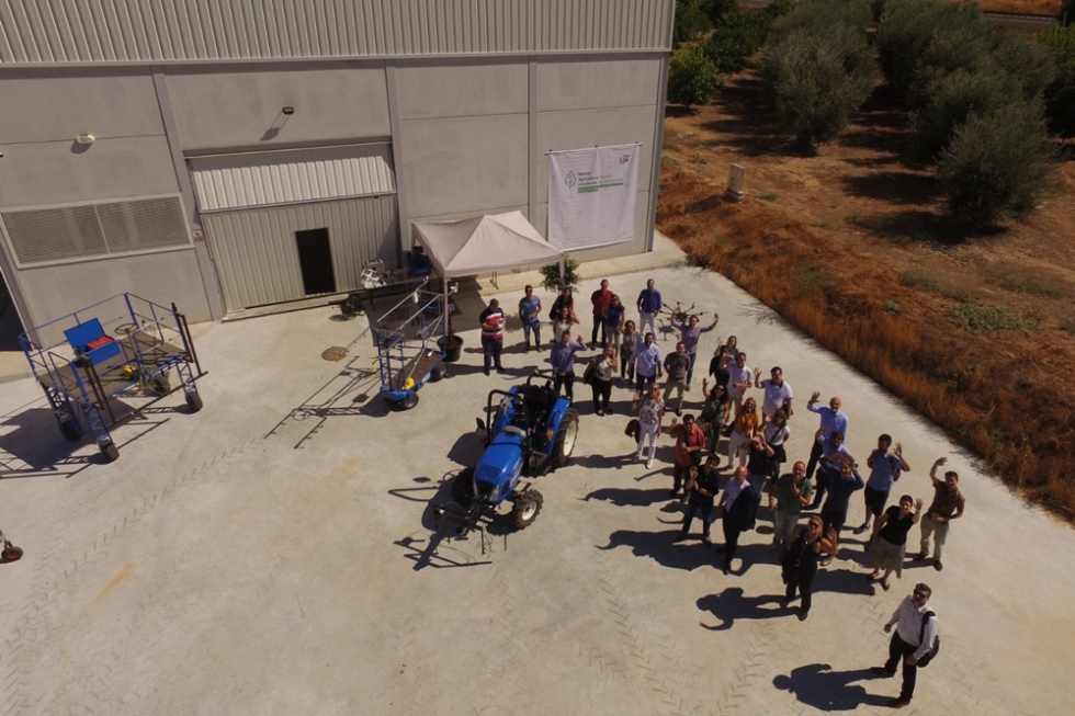 'Future Farm' � o terreno que a Universidade de Sevilha disponibiliza aos alunos do seu Mestrado em Agricultura Digital e Inova��o Agroalimentar para...