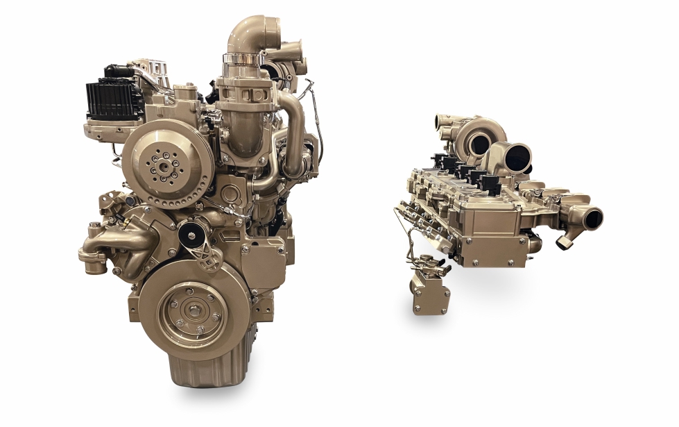 Motor John Deere impulsado por etanol que estar expuesto en Agritechnica 2023 (Pabelln 13, Stand C44)