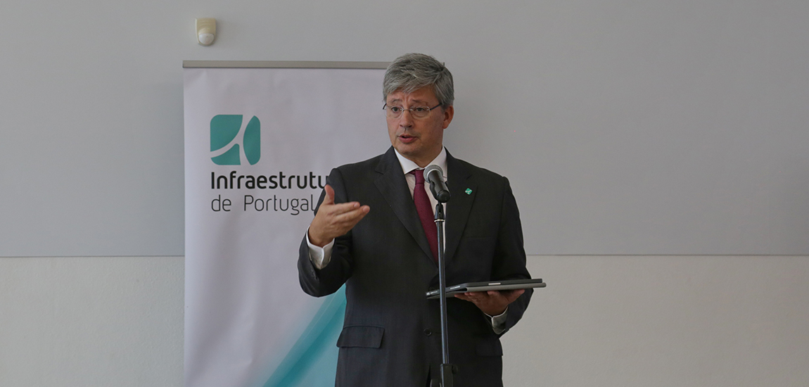 Miguel Cruz, presidente da Infraestruturas de Portugal (IP)