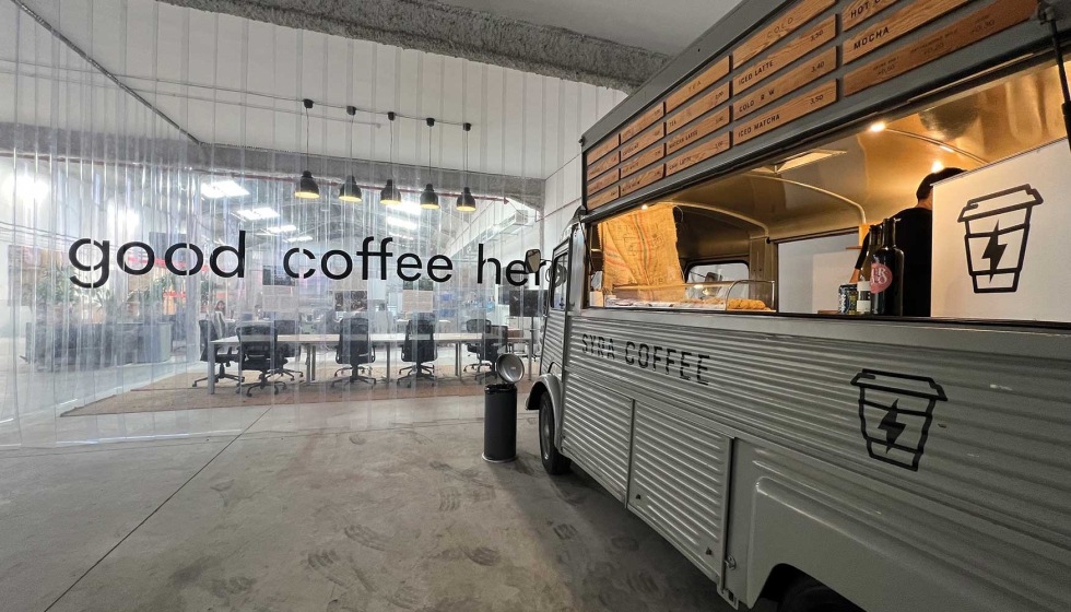 Instalaciones centrales de Syra Coffee en Hospitalet de Llobregat (Barcelona)