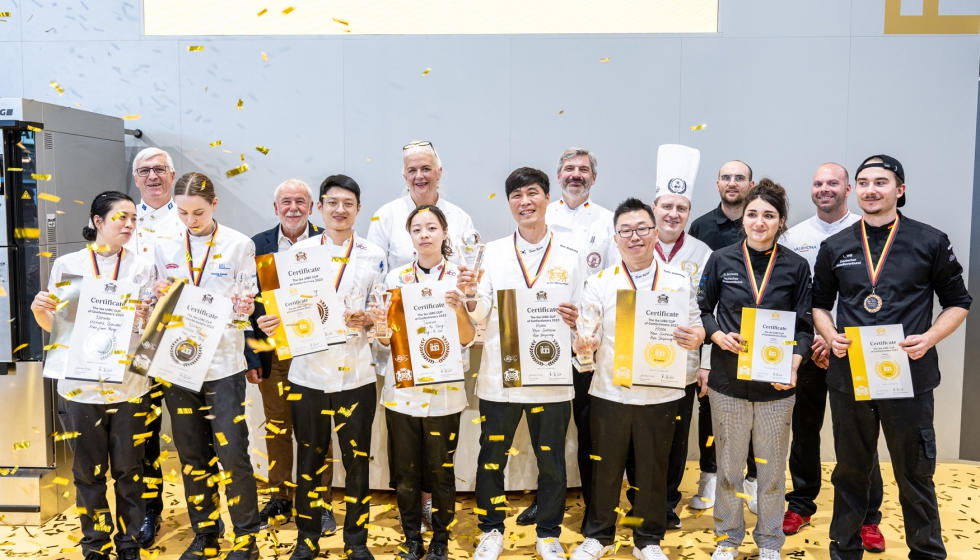 Ganadores de los concursos iba.UIBC.Cup of Bakers 2023. Foto: GHM