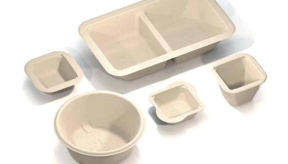 Los envases de celulosa son una alternativa sostenible a las bandejas de plstico convencionales
