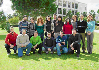 Miembros del grupo Tratamiento biolgico de residuos, de la UCA