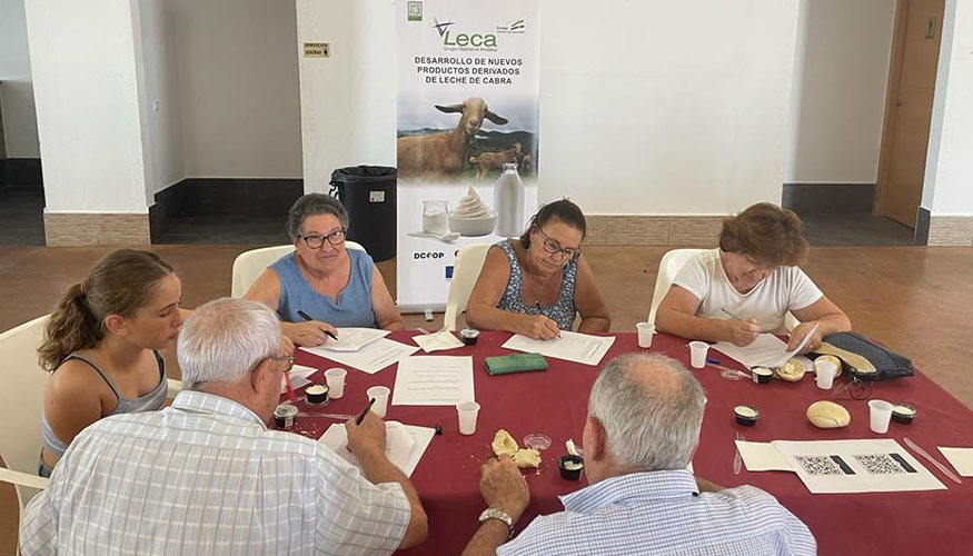Catas de los derivados l�cteos con consumidores de diferentes edades y distintas zonas geogr�ficas