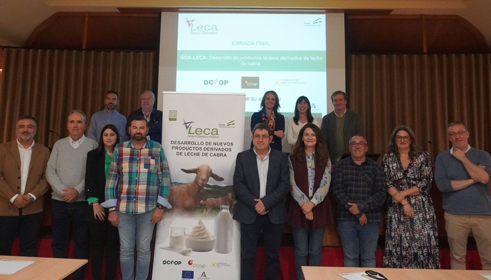Miembros del consocio y de cooperativas en la jornada final del Grupo Operativo LECA