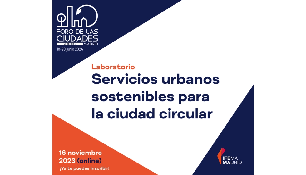 El objetivo del laboratorio Servicios urbanos sostenibles para la ciudad circular es profundizar en la aplicacin de criterios de economa circular...