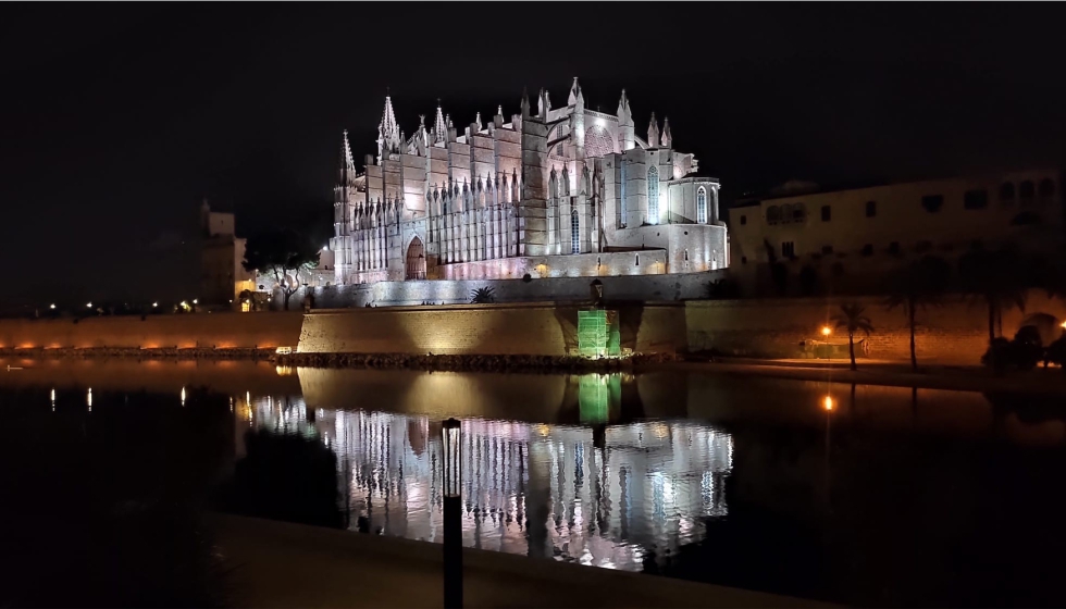 La Catedral de Mallorca estrena nuevo alumbrado ms eficiente y sostenible