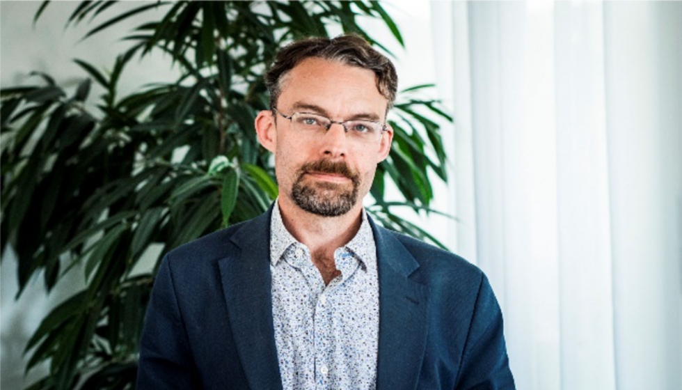 Henrik Palokangas, especialista em sustentabilidade de materiais poliméricos, na Polykemi (Ystad, Suécia)