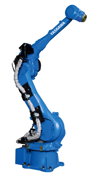 Motoman GP50 es un robot flexible para manipulacin, de 6 ejes rpido y preciso con una capacidad de carga de hasta 50 kg de carga til, 2.061 mm...