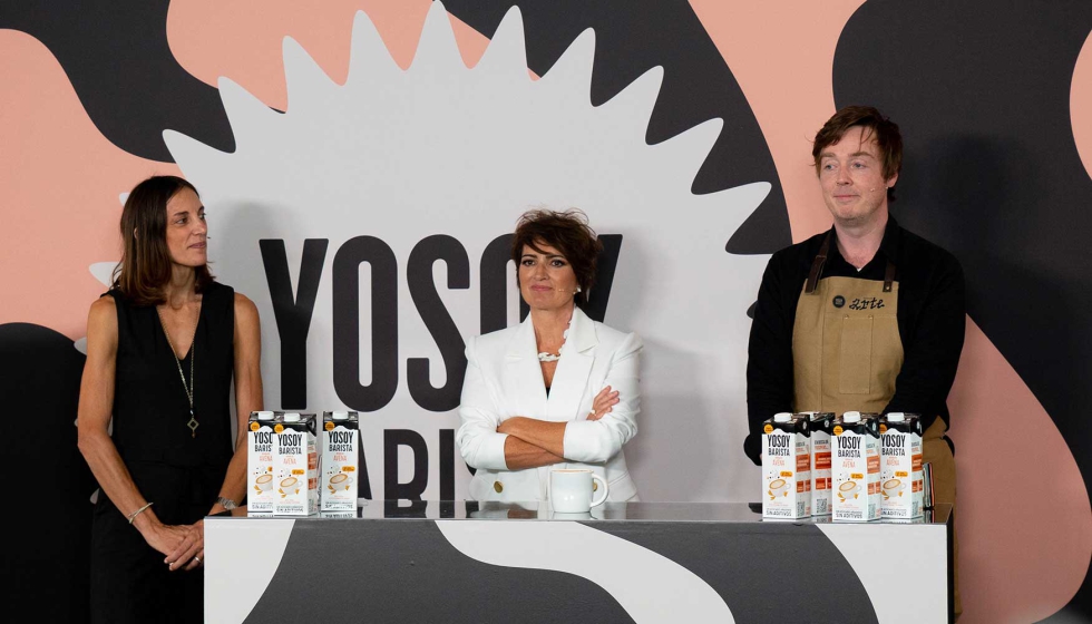 Presentacin del estudio YOSOY sobre el consumo de bebidas vegetales combinadas con el caf junto a Silvia Abril, quien dijo...