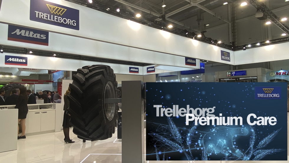 Trelleborg present el programa en su stand de Agritechnica 2023