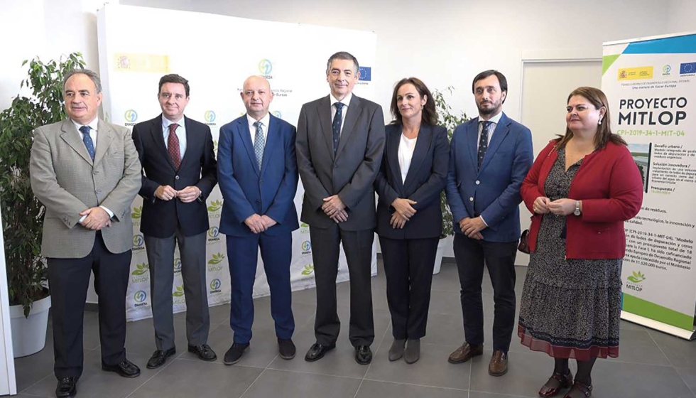 Las autoridades que participaron en el acto de inauguracin remarcaron el carcter pionero del proyecto...